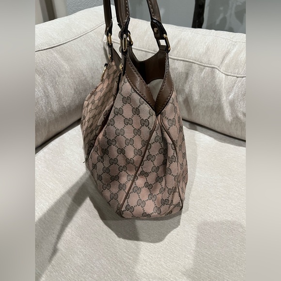 GUCCI SUKEY AUTHENTIC Pink w COA, beautiful VINTAGE bag and can be worn as is ποΈ - Picture 7 of 16